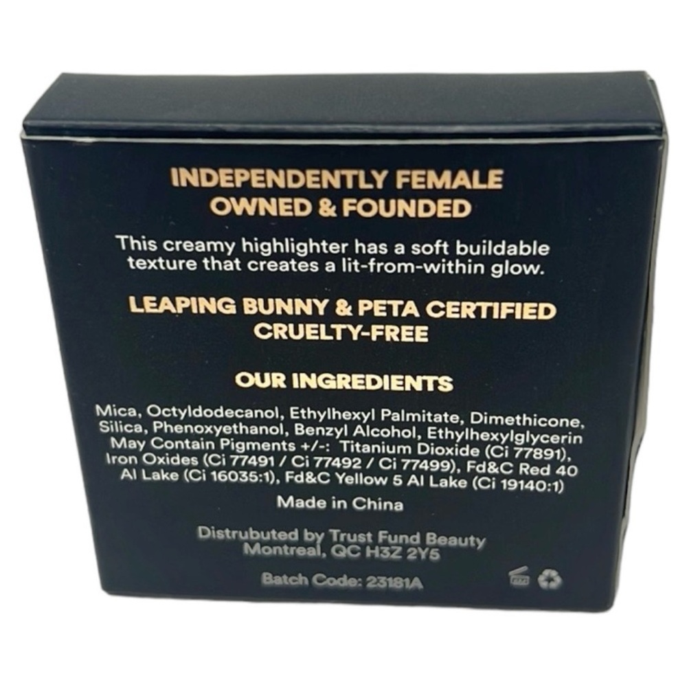 Trust fund beauty that glo tho cream highlighter golden glow new in box - Picture 3 of 9